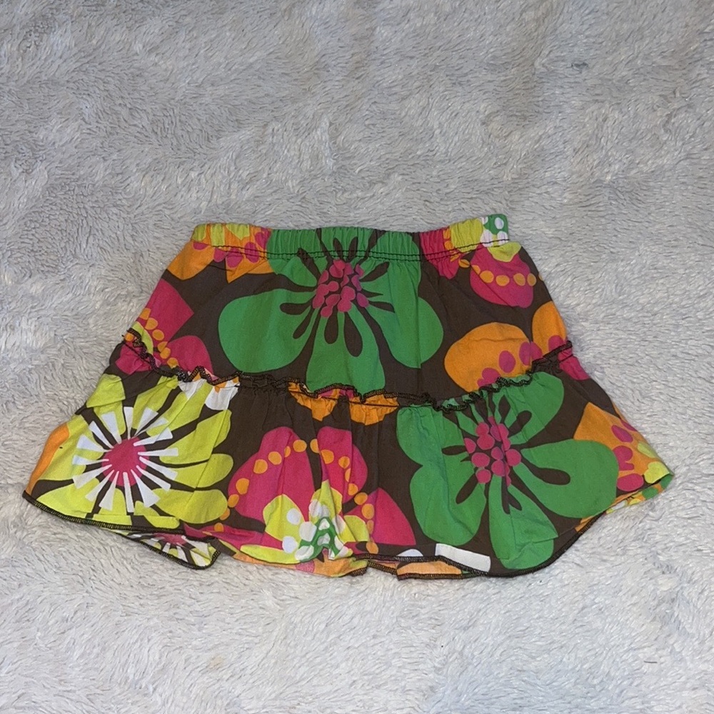 (3 for$10) carters floral skort 12 months baby girl
